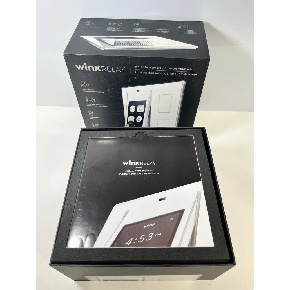 Wink Relay Wall-Mounted Smart Home Controller 4.3